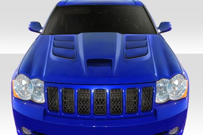 Duraflex Viper Style Hood 05-10 Jeep Grand Cherokee - Click Image to Close